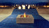 Ecosmart Fire Base 40 Fire Pit Table - Bone Finish / Stainless Steel Burner - ESF.O.BAS.40.BO